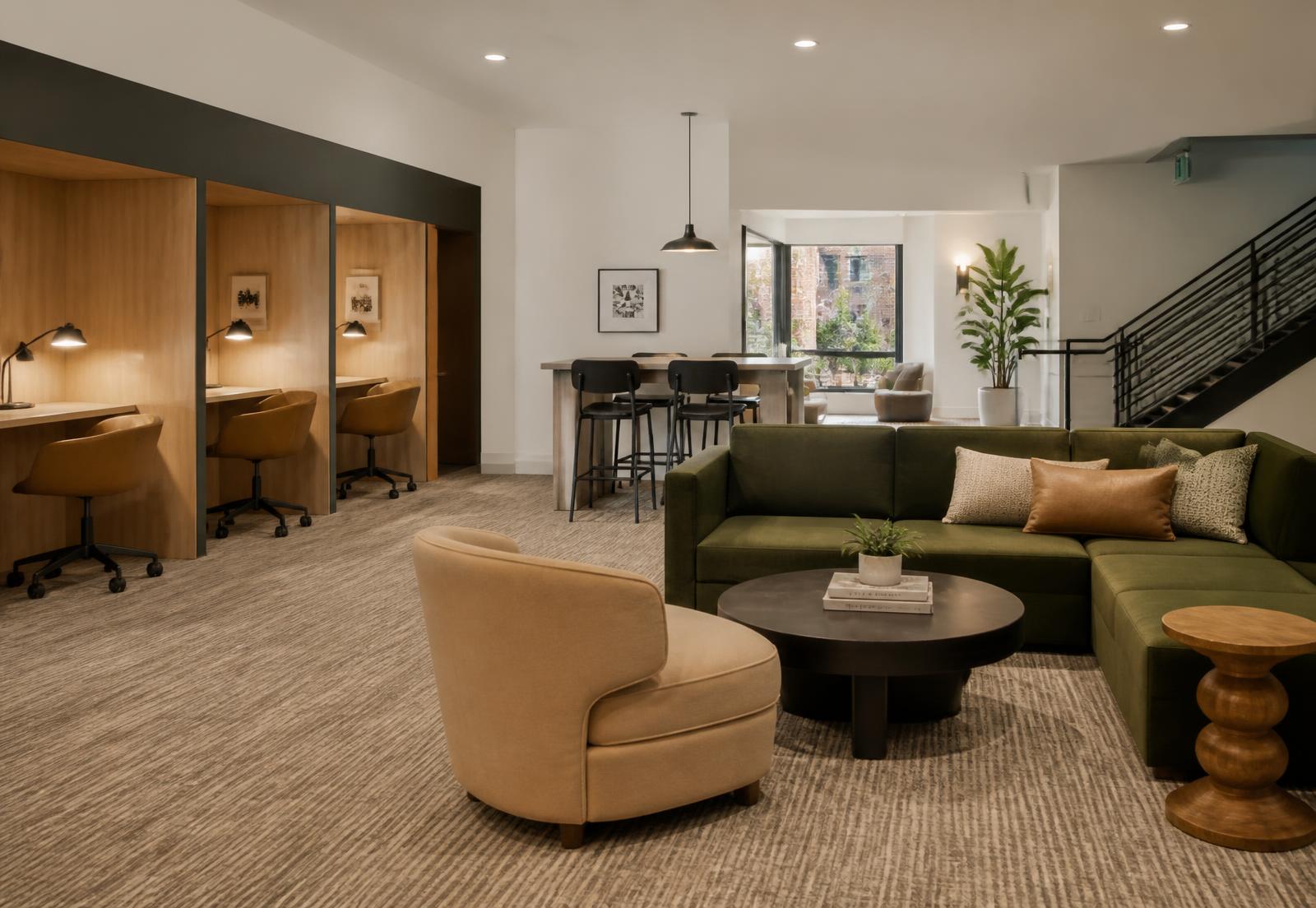 Student housing common area